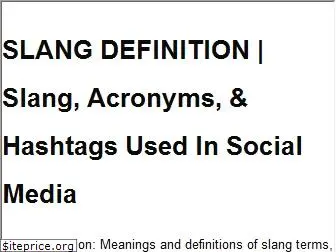 slangdefinition.com