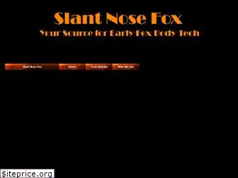 slantnosefox.com