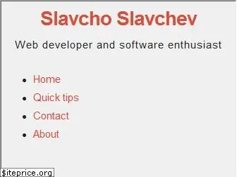slavchoslavchev.com