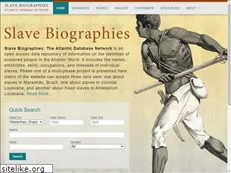 slavebiographies.org