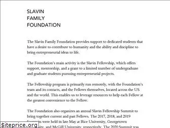 slavinfoundation.org