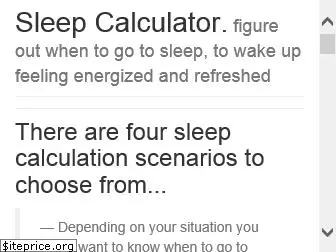 sleep-calculator.com