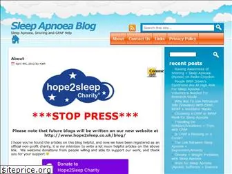 sleepapnoeablog.com