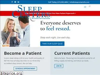 sleepcenterinfo.com