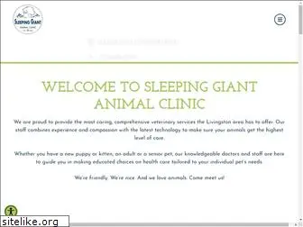 sleepinggiantanimalclinic.com