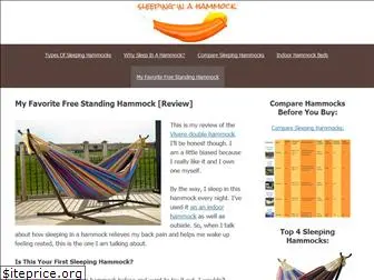 sleepinginahammock.com