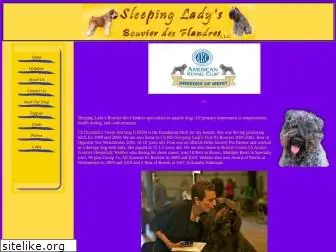 sleepingladysbouviers.com