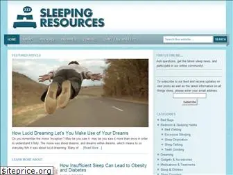 sleepingresources.com