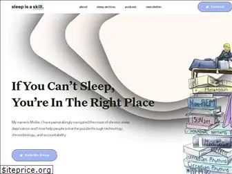 sleepisaskill.com