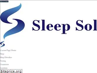 sleepsolutionsllc.net