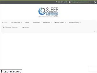 sleepsolutionsnw.com