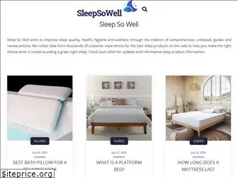 sleepsowell.com