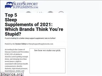 sleepsupportsupplements.com