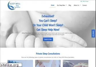 sleepwellchildren.com