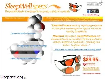 sleepwellspecs.com