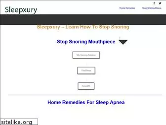 sleepxury.com