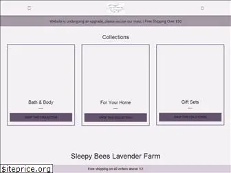 sleepybeeslavenderfarm.com
