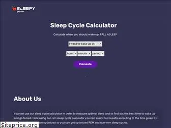sleepycalculator.com