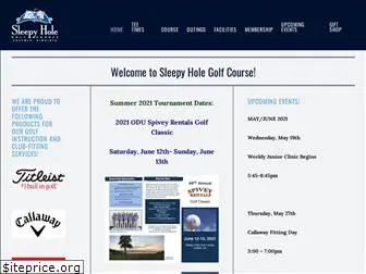 sleepyholegolfcourse.com