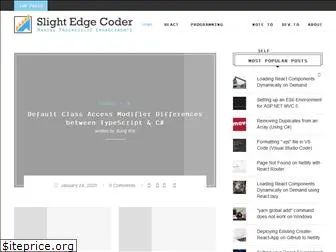 slightedgecoder.com