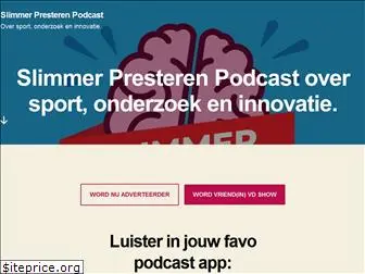 slimmer-presteren-podcast.nl