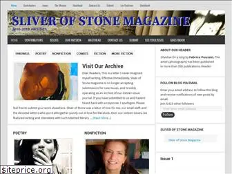 sliverofstonemagazine.com