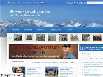 slovenskezahranicie.sk
