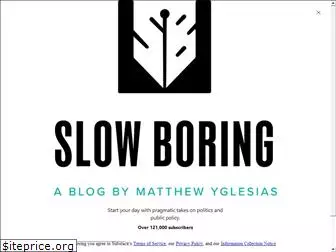 slowboring.com