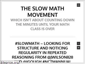 slowmathmovement.wordpress.com