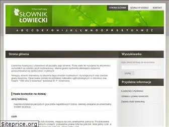 slowniklowiecki.pl