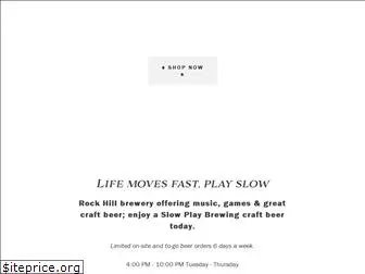 slowplaybrewing.com