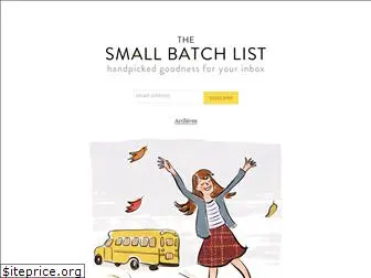 smallbatchlist.com