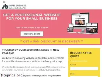 smallbizwebdesigns.co.nz