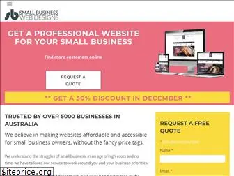 smallbizwebdesigns.com.au