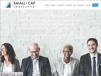 smallcapinstitute.com