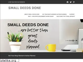 smalldeedsdone.com