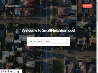smallneighborhood.com