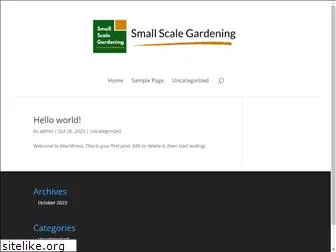 smallscalegardening.com