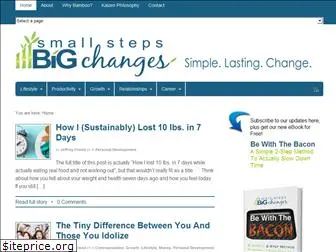 smallstepsbigchanges.com