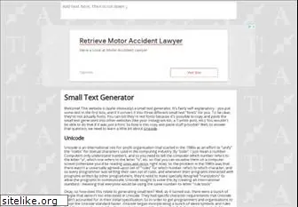 smalltext.io