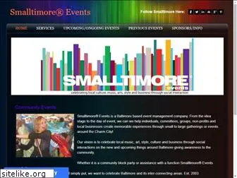 smalltimoreevents.com