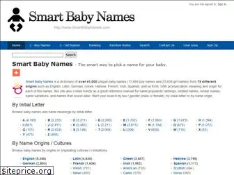 smartbabynames.com