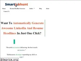 smartjobhunt.com