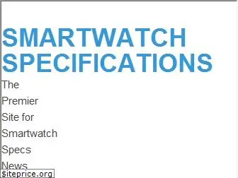 smartwatchspecifications.com