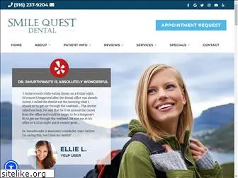 smilequestdental.com