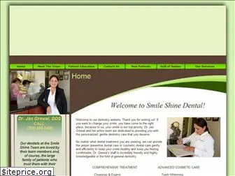 smileshinedental.com