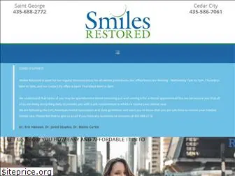 smilesrestoredofutah.com