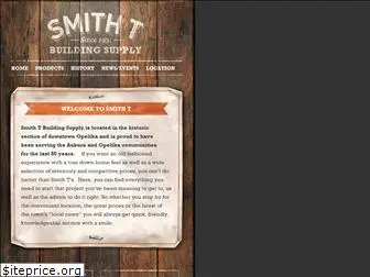 smithtbuildingsupply.com