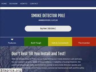 smokedetectorpole.com