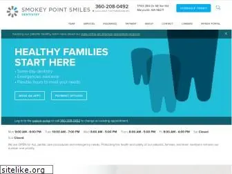 smokeypointsmilesdentistry.com